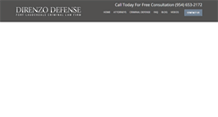 Desktop Screenshot of fortlauderdaledefenselawfirm.com